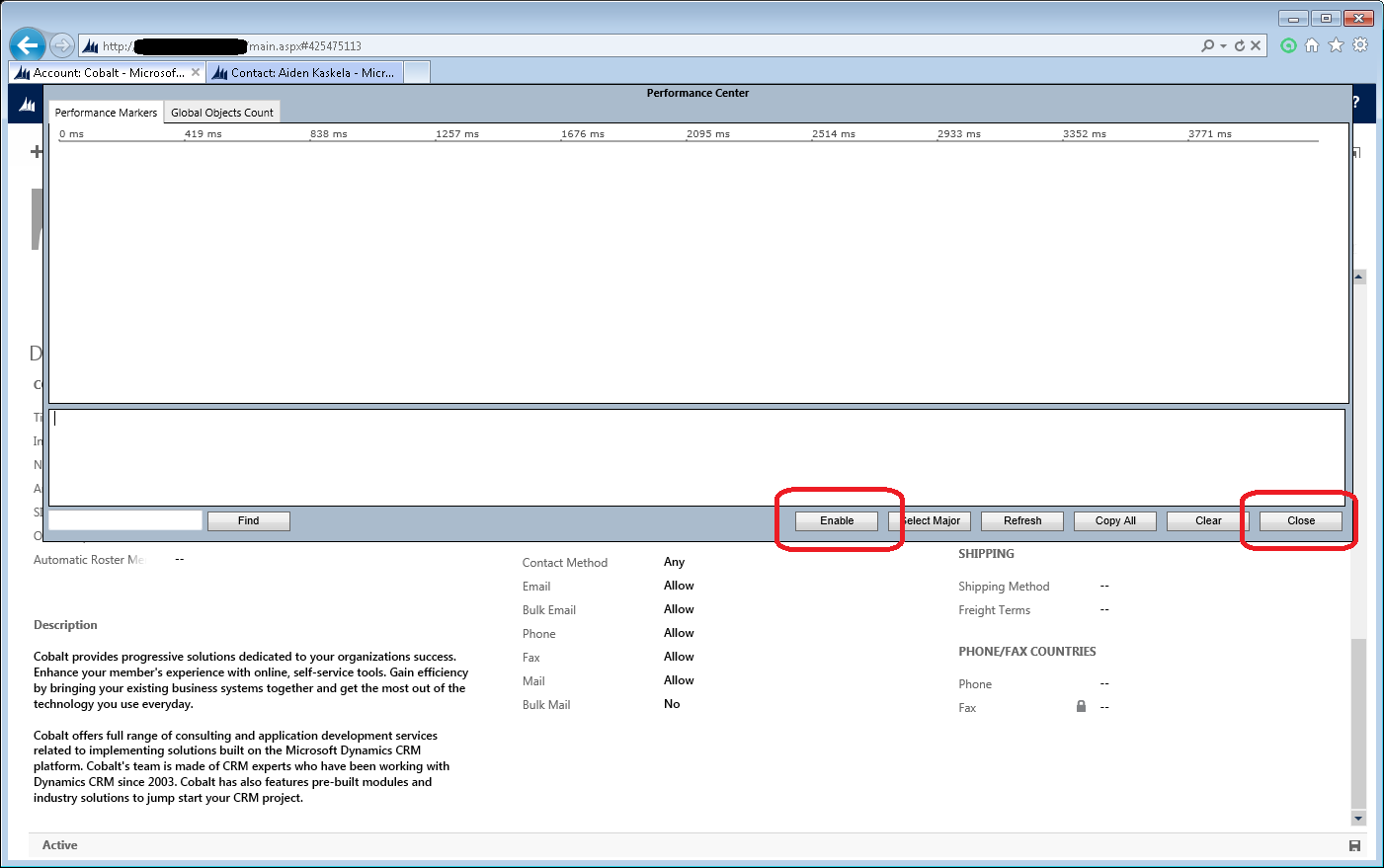 performance center 1