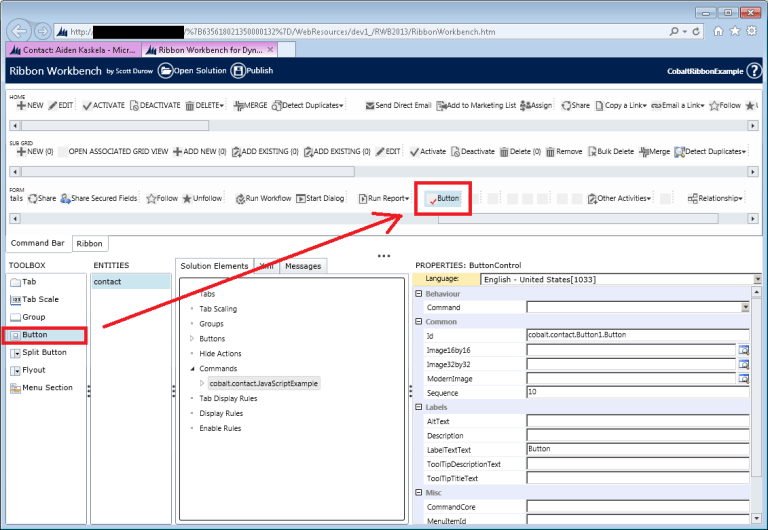Customizing the Microsoft CRM Ribbon: Ribbon Workbench Solution ...